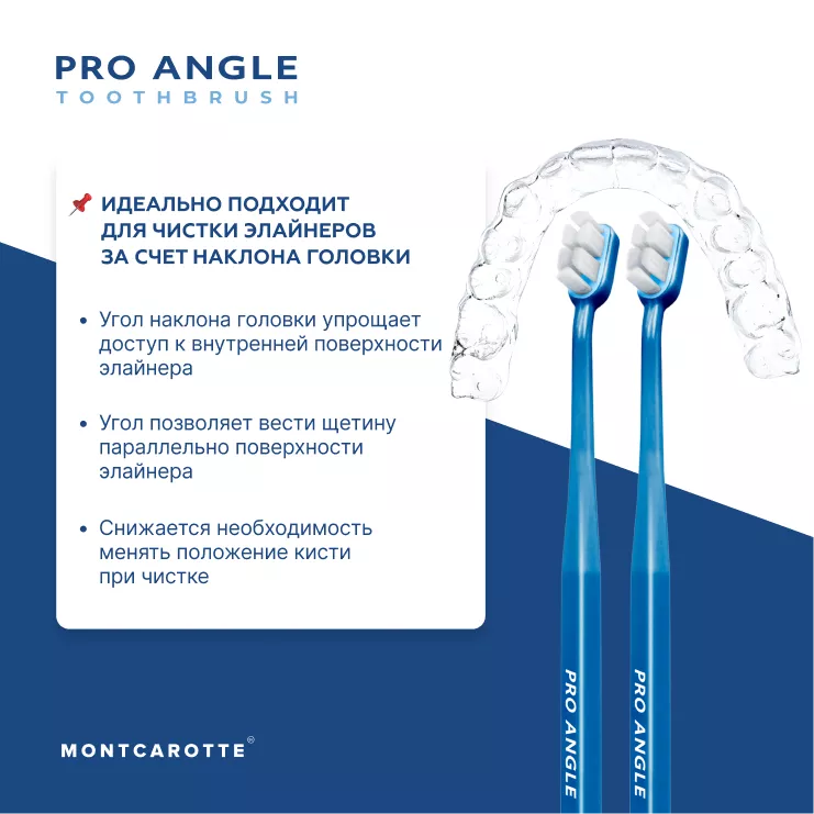 Pro Angle Toothbrush Set Blue Blue