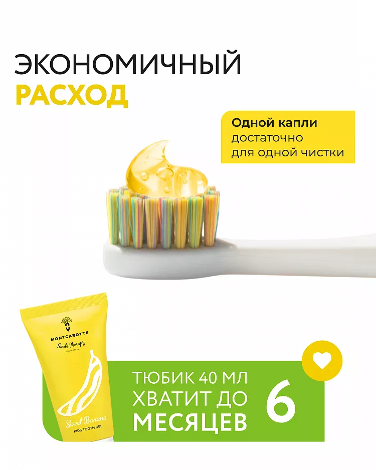 Sweet Banana Kids Tooth Gel 40 ml