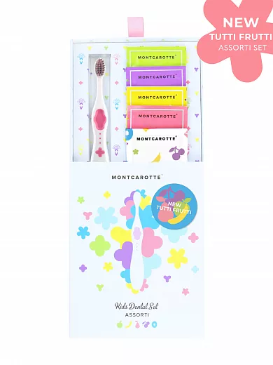 Kids Dental Set Assorti Rose Tutti Frutti