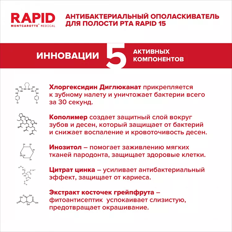 Ополаскиватель RAPID 15