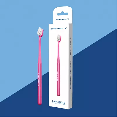 Pink Pro Angle Toothbrush