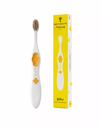 Yellow Kids toothbrush