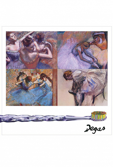 Edgar Degas Toothbrush Impression Brush Collection