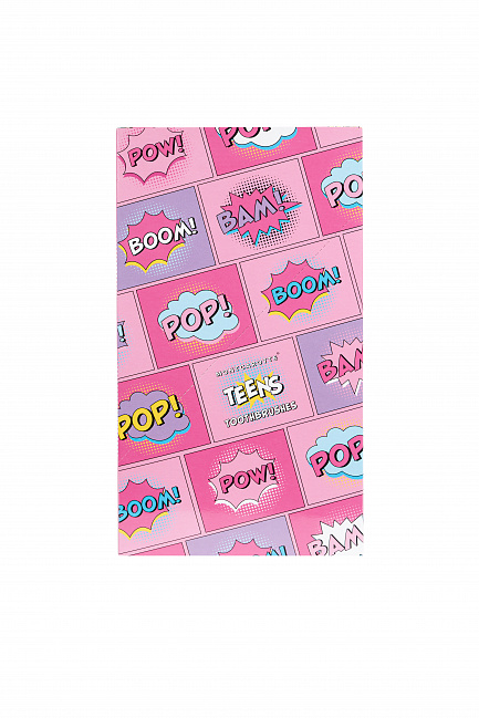 Pink Toothbrush Teens Collection (6 pieces)