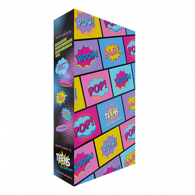 Black Toothbrush Teens Collection (6 pieces) Black Toothbrush Teens Collection (6 pieces)