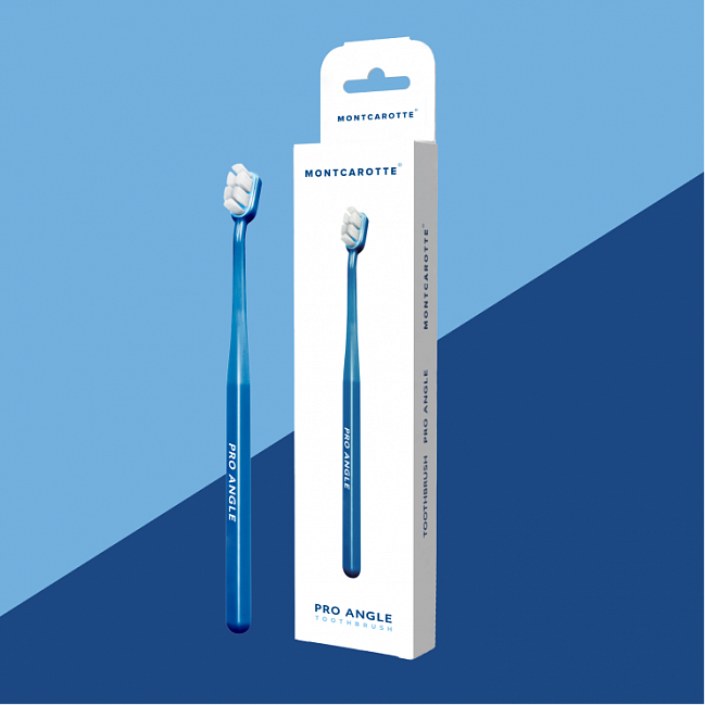 Blue Pro Angle Toothbrush