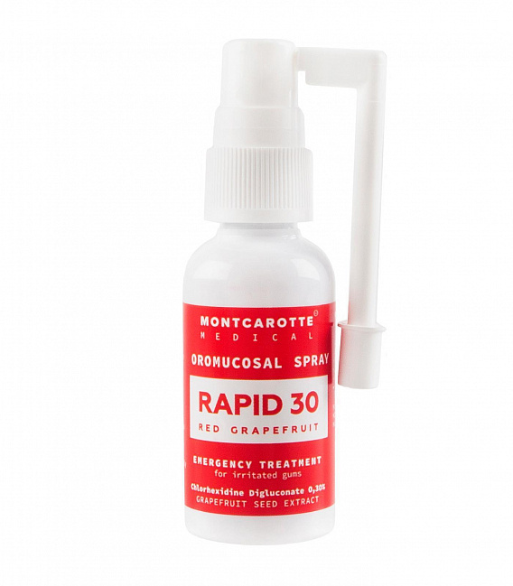 OROMUCOSAL SPRAY RAPID 30 RED GRAPEFRUIT, 30 ml