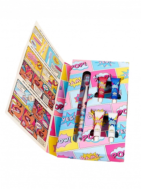 Набор для обучения чистки зубов MontCarotte Teens DENTAL Tutor Kit Pink Набор для обучения чистки зубов MontCarotte Teens DENTAL Tutor Kit Pink