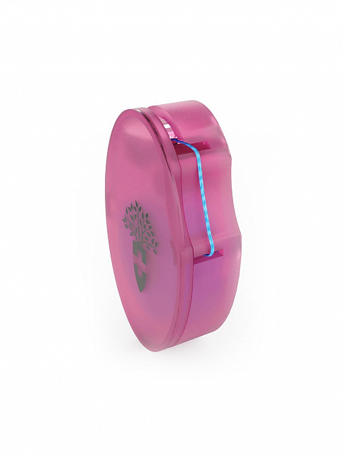 "Fuchsia" Silk Tooth Ribbon