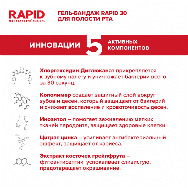 Гель-бандаж RAPID 30