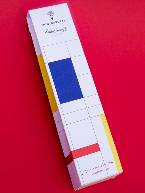Mondrian toothbrush Abstraction Brush Collection
