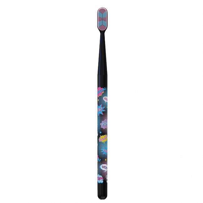 MontCarotte TEENS Toothbrush BLACK