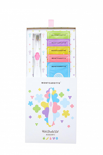 Kids Dental Set Assorti Rose Kids Dental Set Assorti Rose