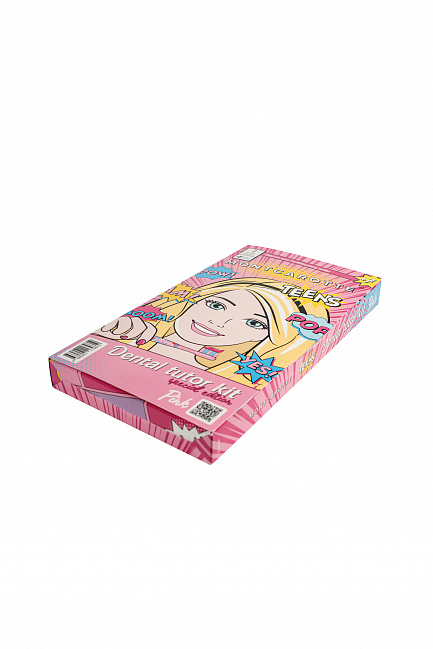 Набор для обучения чистки зубов MontCarotte Teens DENTAL Tutor Kit Pink Набор для обучения чистки зубов MontCarotte Teens DENTAL Tutor Kit Pink